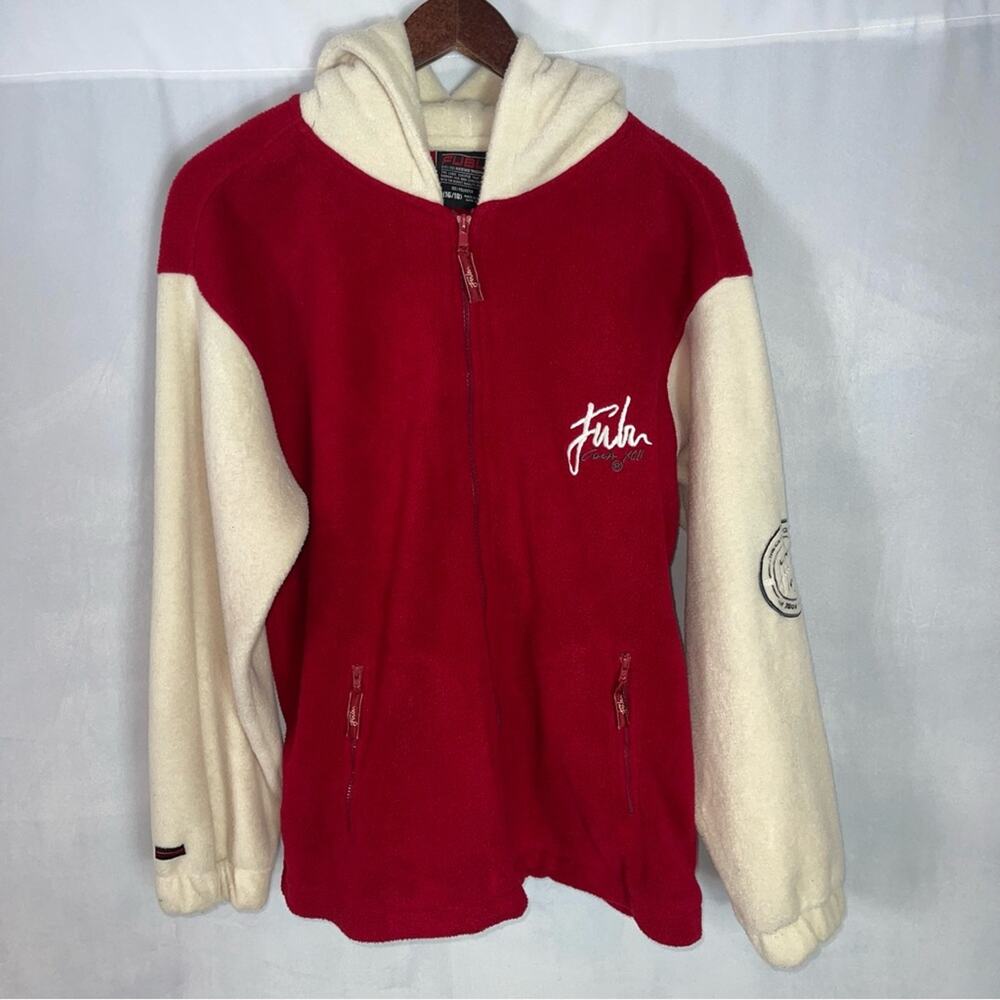 Vintage Fubu Fleeced Hooded Sweater